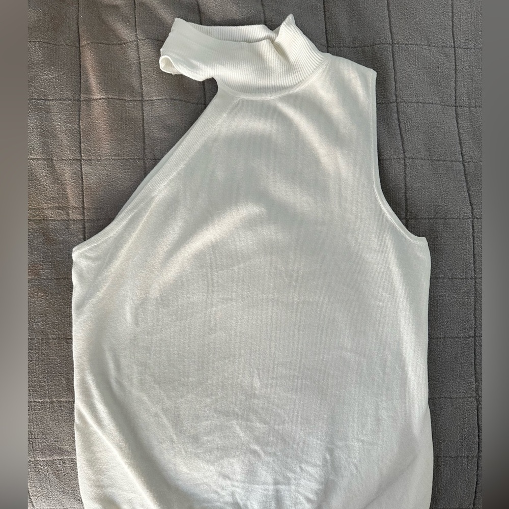 White Luz Knit Top - Picture 5 of 5